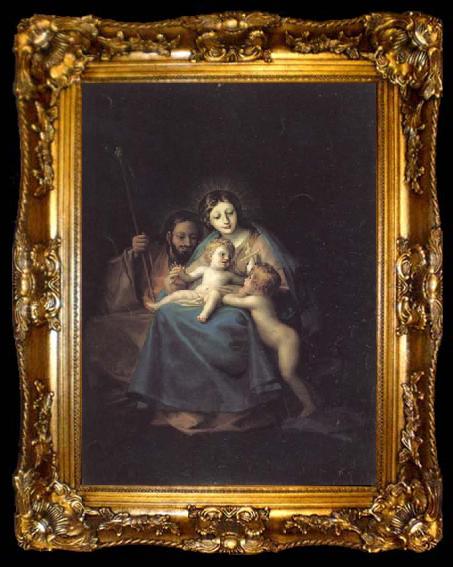 framed  Francisco de goya y Lucientes The Holy Family, ta009-2